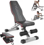 Yoleo Adjustable Weight Bench for Full Body Workoutbb