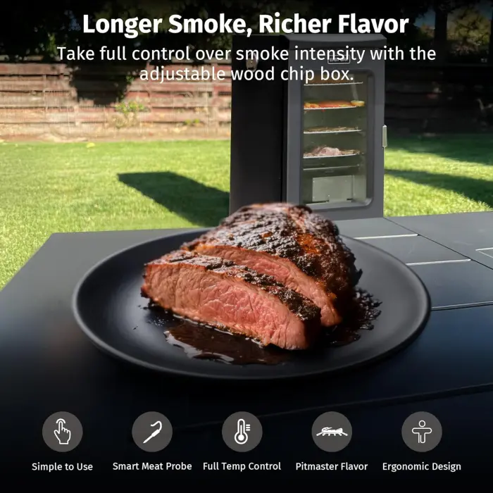 EAST OAK Ridgewood Pro 30" Electric Smoker - Image 8