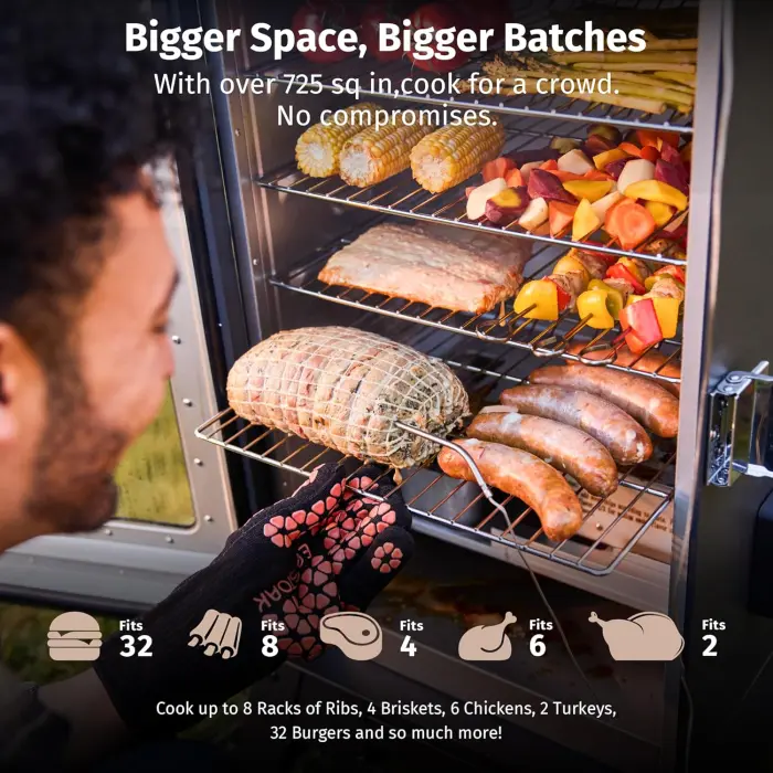 EAST OAK Ridgewood Pro 30" Electric Smoker - Image 7