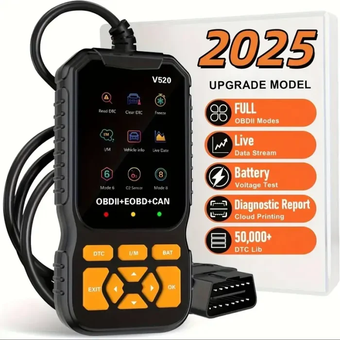 PRO OBD2 Scanner - Advanced Car Diagnostic Tool w/ Color Screen! 🔧 - Image 1