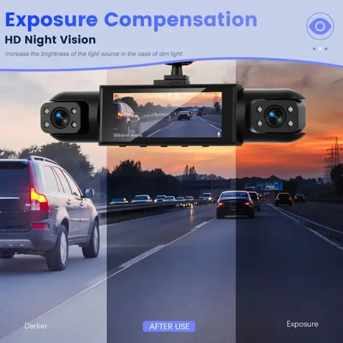 360° 1080P Dash Cam with Night Vision & Motion Detection - Image 10