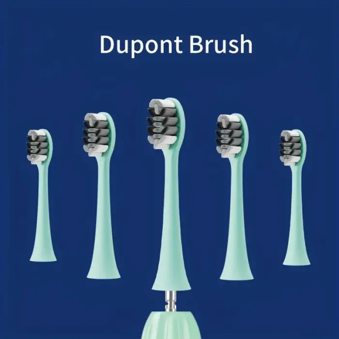 Sonic Electric Toothbrush with 5 Heads & Fast USB Charging - Image 3