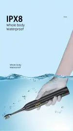 Sonic Electric Toothbrush with 5 Heads & Fast USB Charging - Image 9