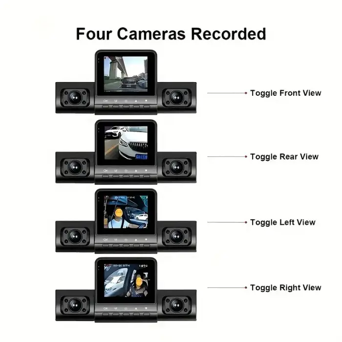 High-Def 1080P Dashboard Cameras with 32G Card & Gravity Sensor - Image 5