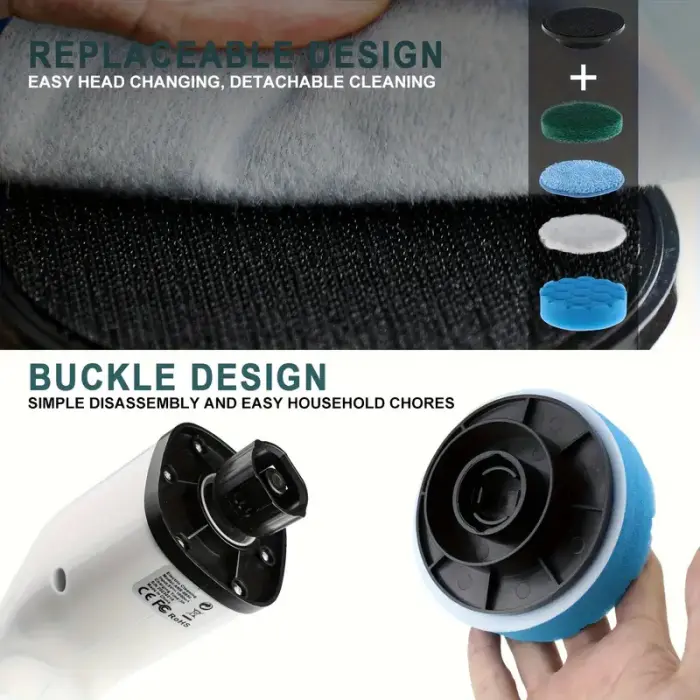 2025 Multifunctional 7-in-1 Electric Cleaning Brush with Long Handle - Image 5