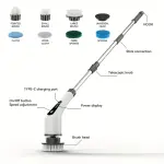 2025 Multifunctional 7-in-1 Electric Cleaning Brush with Long Handle - Image 2