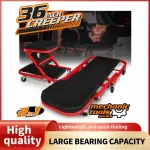 Foldable Z Creeper 2-in-1 Rolling Garage Seat & Creeper, 330LB Cap