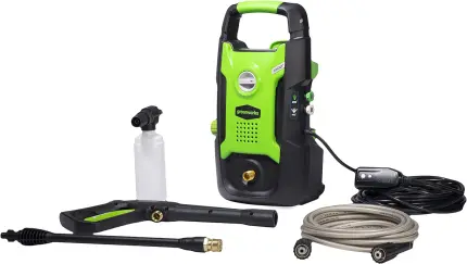 Greenworks 1500 PSI 1.2 GPM Upright Hand-Carry Pressure Washer