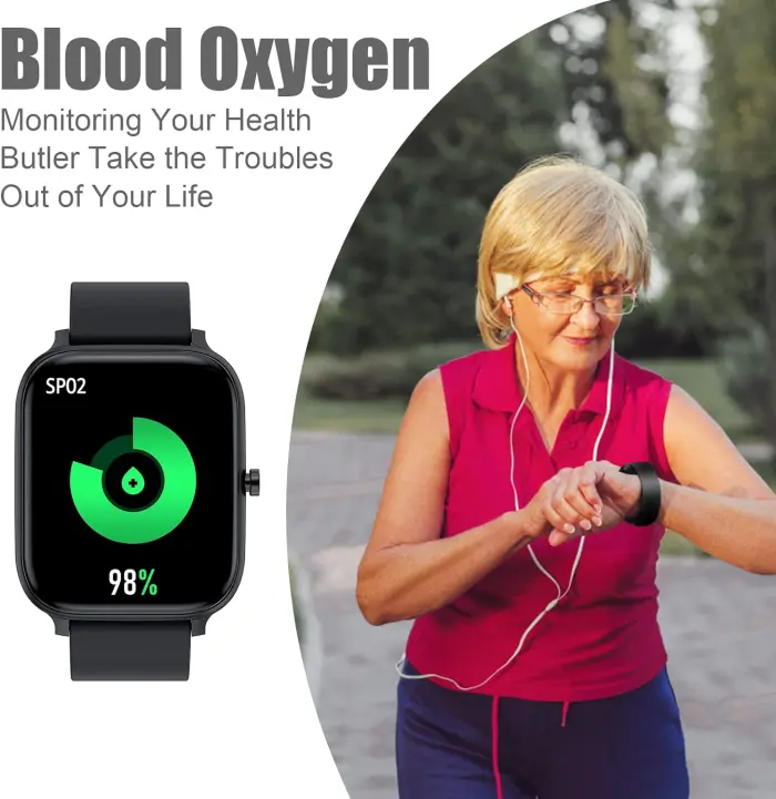 IP68 Waterproof Smart Watch - 1.83" Touch Screen, Fitness Tracker - Image 5