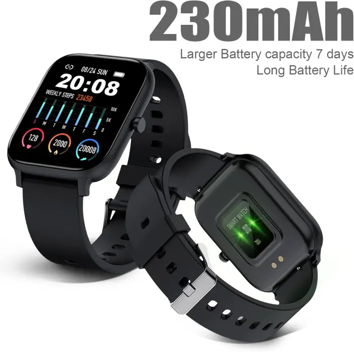 IP68 Waterproof Smart Watch - 1.83" Touch Screen, Fitness Tracker - Image 8