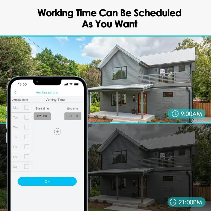 Wireless Outdoor Solar Security Camera with Night Vision - Image 8