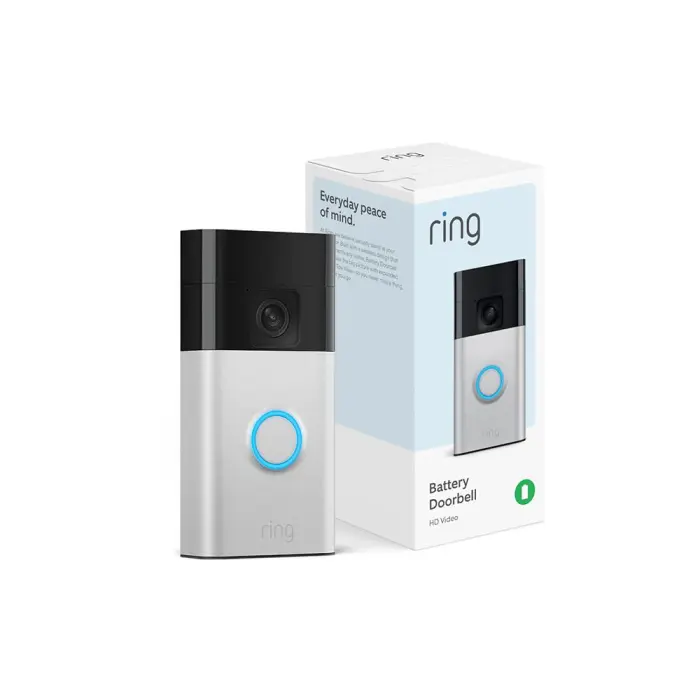 Version 1.0.0 Ring Battery Doorbell - HD Video, Two-Way Talk, Motion Alerts - Image 1
