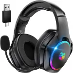 Wireless Gaming Headset - 7.1 Surround Sound, 40H Battery