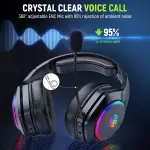 Wireless Gaming Headset - 7.1 Surround Sound, 40H Battery - Image 5