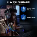 Wireless Gaming Headset - 7.1 Surround Sound, 40H Battery - Image 8