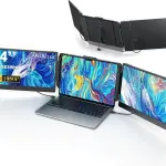 14” Triple Laptop Screen Extender for 13”-17.3” Laptops