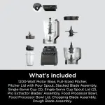 Ninja 1200W Total Crushing Kitchen System with 8-Cup Processor Bowl - Image 9