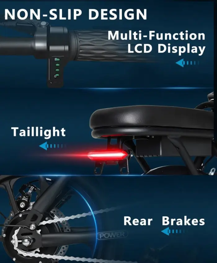 Folding Electric Bike, 500W/750W Motor, 25MPH - Image 8