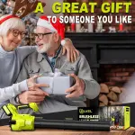 550CFM Cordless Leaf Blower with 24V Battery & Charger - Image 9