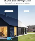 Jennov 4G LTE Solar Security Camera, 2K Night Vision, Wireless - Image 5