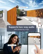 Jennov 4G LTE Solar Security Camera, 2K Night Vision, Wireless - Image 9