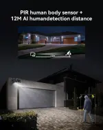 Jennov 4G LTE Solar Security Camera, 2K Night Vision, Wireless - Image 10