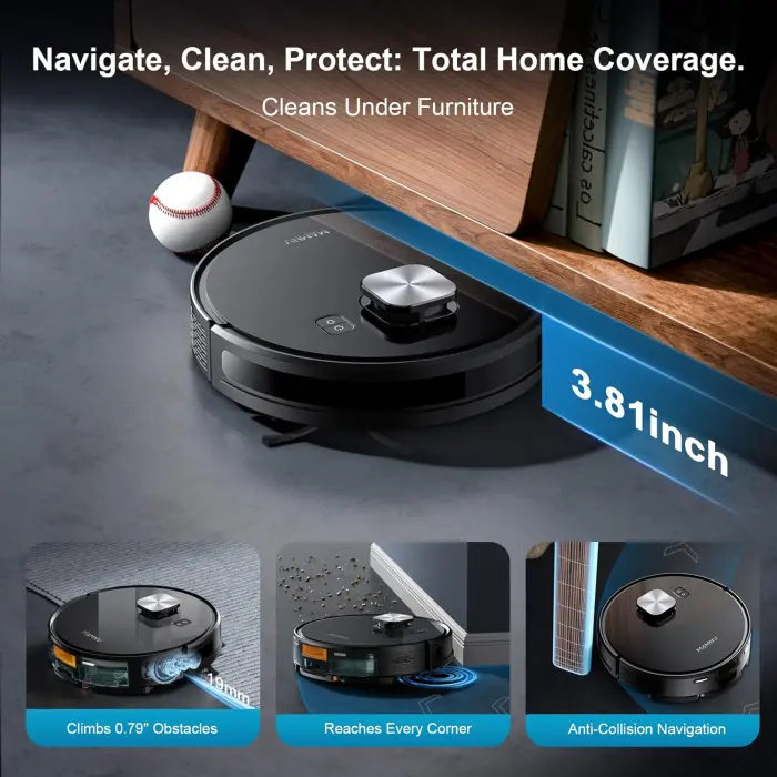 Robot Vacuum & Mop with Smart LiDAR Navigation - Image 8
