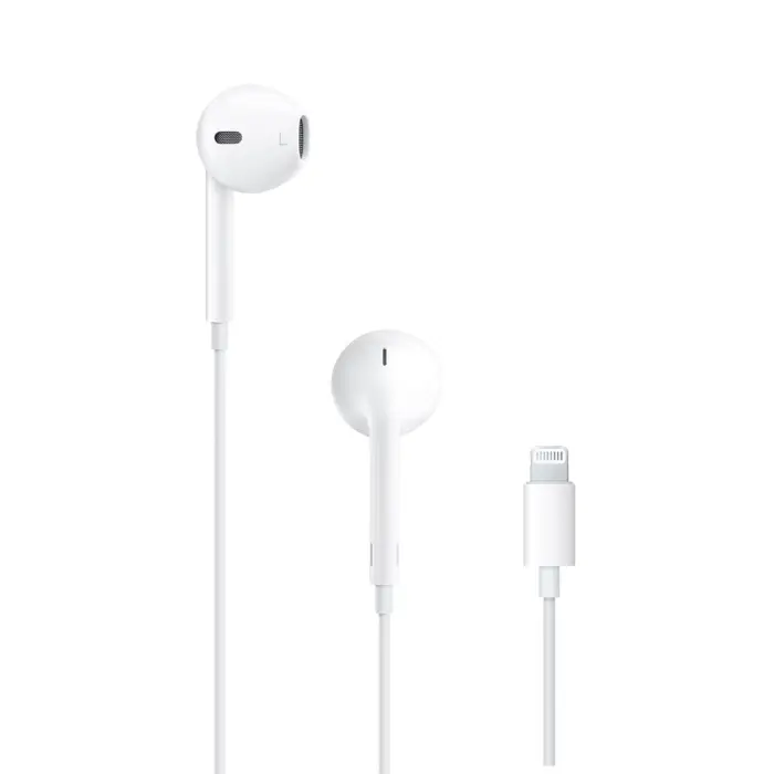 317eB4+yU6L Apple EarPods Headphones with Lightning Connector, Wired Ear Buds for iPhone with Built-in Remote to Control Music, Phone Calls, and Volume - Image 1