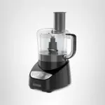 BLACK+DECKER 8-Cup Food Processor, Easy Assembly, Stainless Steel S-Blade, Shred, Slice, Chop, Puree, 450W Motor - Image 2