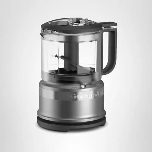 KitchenAid 3.5 Cup Food Chopper KFC3516CU, Contour Silver - Image 2