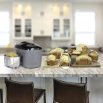 West Bend Hi-Rise Bread Maker Machine Programmable 12 Programs Including Gluten Free & 3 Loaf Sizes and Crust Colors with Traditionally-Shaped Horizontal Bread Pan with Dual Knead Blades, 3-Lb, Gray - Image 2