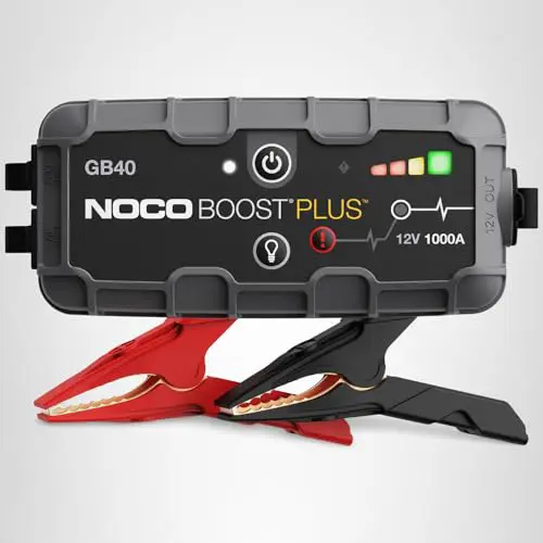 NOCO Boost GB40: 1000A UltraSafe Jump Starter – 12V Lithium Battery Booster Pack, Portable Jump Box, Power Bank & Jumper Cables - for 6.0L Gas and 3.0L Diesel Engines - Image 2