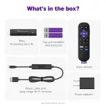 Roku Streaming Stick 4K - HDR & Dolby Vision Roku Streaming Device for TV with Voice Remote & Long-Range Wi-Fi - Free & Live TV - Image 3