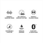 Marshall Major V On-Ear Wireless Bluetooth Headphones - Brown - Image 2