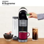 Keurig K-Supreme Single Serve K-Cup Pod Coffee Maker, MultiStream Technology, 4 Brew Sizes, 66oz Dual-Position Removable Reservoir, Gray - Image 3