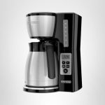 BLACK+DECKER 12 Cup Thermal Programmable Coffee Maker with Brew Strength and VORTEX Technology, Black/Steel, CM2046S - Image 2