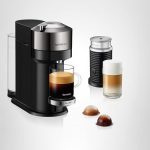 Nespresso Vertuo Next Deluxe Coffee and Espresso Maker, Pure Chrome with Aeroccino Milk Frother,1.1 liter, Black,Dark Chrome - Image 2