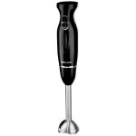 OVENTE Immersion Hand Blender, 300W Electric Handheld Portable Stick Mixer with 2 Mixing Speed and Stainless Steel Blades for Effortless Blending Smoothies, Shakes, Puree or Baby Food, Black HS560B