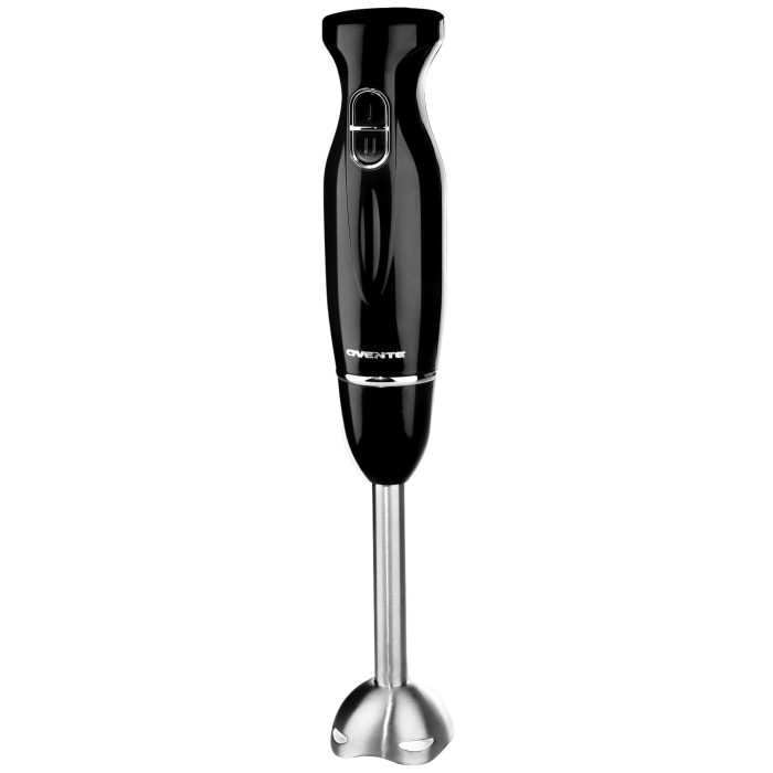 OVENTE Immersion Hand Blender, 300W Electric Handheld Portable Stick Mixer with 2 Mixing Speed and Stainless Steel Blades for Effortless Blending Smoothies, Shakes, Puree or Baby Food, Black HS560B - Image 1