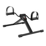 Pedal Exerciser Under Desk Bike, Mini Exercise Bike for Arm & Leg Workout, Portable Under Desk Cycle with Adjustable Resistance, Foot Exercise Machine with LCD Monitor & Calorie Tracker