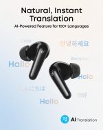 Soundcore P31i by Anker, Real-Time Adaptive Noise Cancelling, Hi-Res Sound, Translation Earbuds, 50H Playtime, Wireless Earbuds, Bluetooth Earphones, Spatial Audio, Fast Charging, IP55 - Image 4