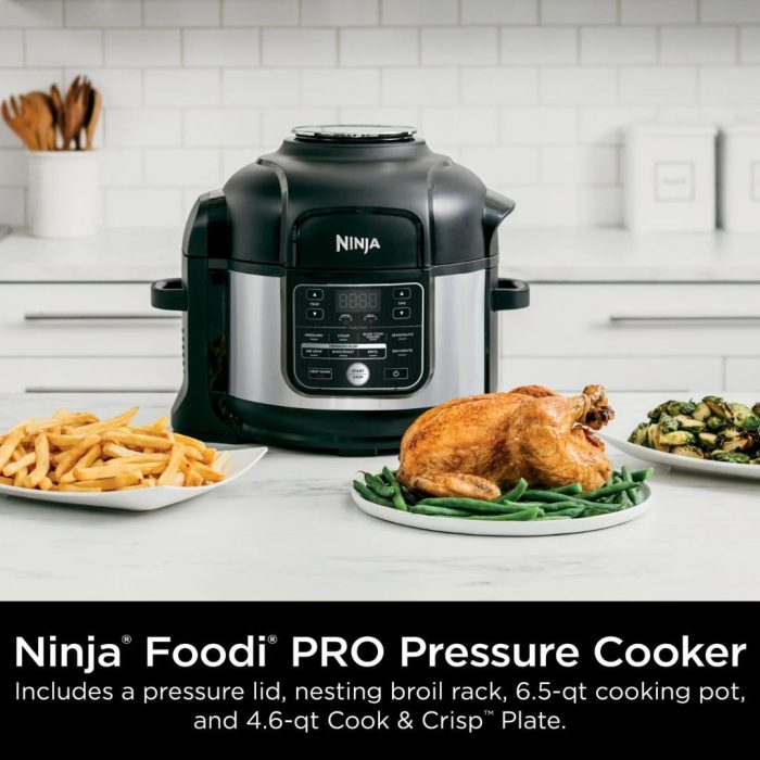 Ninja Foodi 10‑in‑1 6.5‑Qt Pro Pressure Cooker & Air Fryer with TenderCrisp Technology, Precise Heating & Family‑Sized Capacity O300 (6.5 Quarts) - Image 6