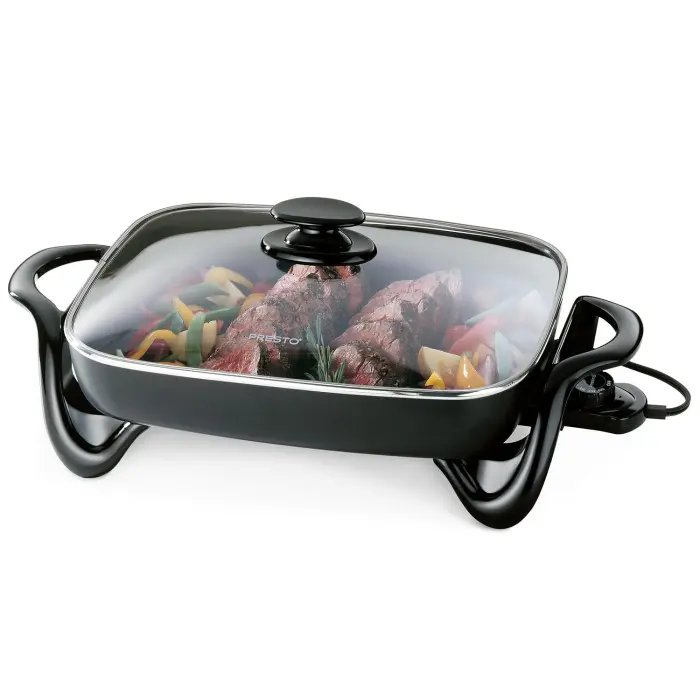 61AkzZYnN9L Presto 06852 16-Inch Electric Skillet with Glass Cover - Image 1