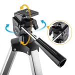 Gskyer Telescope, 70mm Aperture 400mm AZ Mount Astronomical Refracting Telescope for Kids Beginners - Travel Telescope with Carry Bag, Phone Adapter and Wireless Remote. - Image 7