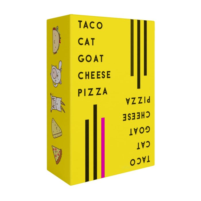 61L3JcwfsDL Taco Cat Goat Cheese Pizza Wildly Entertaining Card Game for Family and Group Game Night | Easy to Learn and Play with 10-15 Minute Rounds | Fun for Kids, Teens, Adults, and Families | 2-8 Players - Image 1