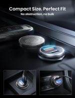 LISEN Car Phone Charger USB C, 54W Cigarette Lighter USB Charger Adapter, Car Accessories for Men, Mini USBC Cars Fast Charging Adapter USBC Type C 12V, for iPhone 17 Pro Max 16 15 14 13 12 Plus Mini - Image 5