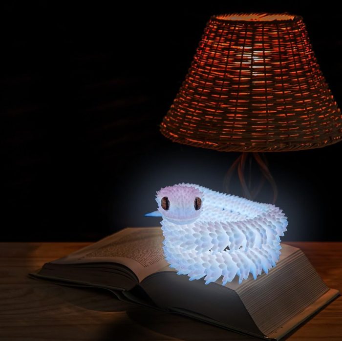 24in 3D Printed Snake Toys, Flexible 3D Printed Animal, Fidget ADHD Snake Toys, Perfect Desk Pet for Animal Collectors, Easter Basket Essentials, Easter Basket Stuffers - Image 2