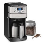 Cuisinart Automatic Grind & Brew 10-Cup Coffee Maker with Blade Grinder, Programmable Coffee Machine Glass Carafe with 1-4 Cup Setting, Brew Pause, Grind-Off Option, DGB-450NAS, Black/Stainless Steel - Image 6
