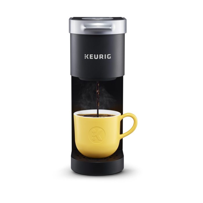 Keurig K-Mini Single Serve K-Cup Pod Coffee Maker, 6 to 12oz Brew size, with Cord Storage, Perfect for Small Spaces, Black - Image 1