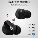 Beats Studio Buds - True Wireless Noise Cancelling Earbuds - Compatible with Apple & Android, Built-in Microphone, IPX4 Rating, Sweat Resistant Earphones, Class 1 Bluetooth Headphones - Black - Image 8